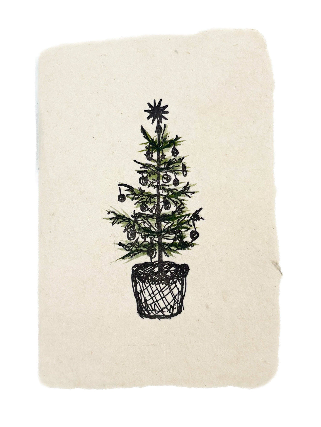 Scandinavian Christmas Tree Card