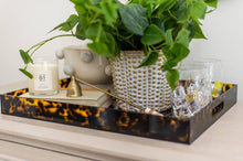 Load image into Gallery viewer, Tortoise Acrylic Rectangle Tray
