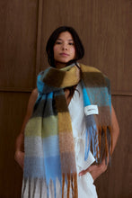 Load image into Gallery viewer, The Reykjavik Scarf - Blue/Orange
