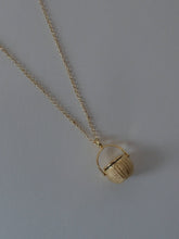 Load image into Gallery viewer, Birkin Basket Charm: No Chain / No Chain / Gold Plated