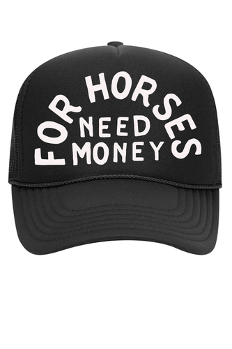 FOR HORSES TRUCKER CAP Brown & Black