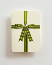 Load image into Gallery viewer, Green Bow Greeting Card