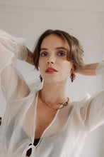 Load image into Gallery viewer, Edison Necklace in Grey Moonstone