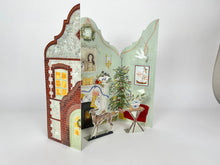 Load image into Gallery viewer, Festive Dutch Gable Advent Calendar