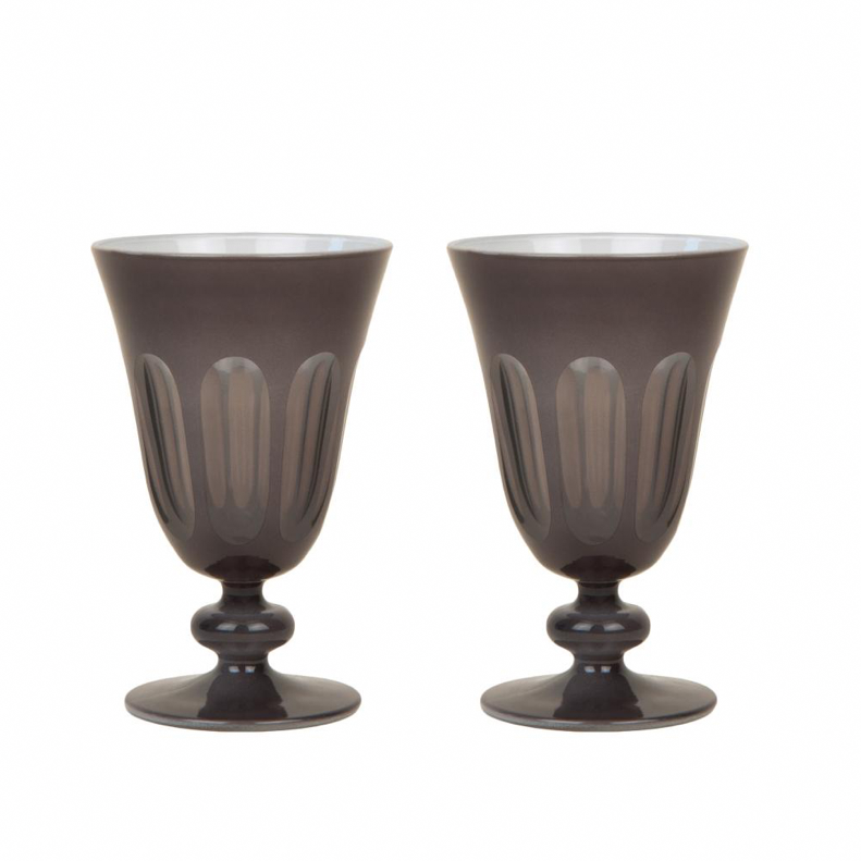 Hand finished Glassware