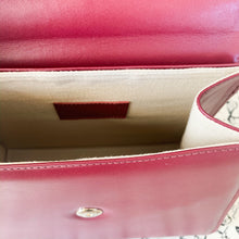 Load image into Gallery viewer, The Camille Top Handle Bag in Bordeaux Red