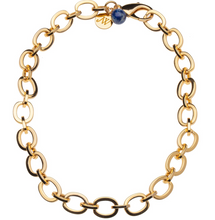Load image into Gallery viewer, Shop the Chunky Link Chain in Brass 14K Gold Plated by Jane Winchester Jane Win at Federal &amp; Black