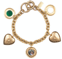 Load image into Gallery viewer, Shop the Anniversary Charm Bracelet in Brass by Michelle Starbuck at Federal &amp; Black