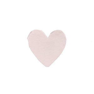 Blush Petite Handmade Paper Heart - Single
